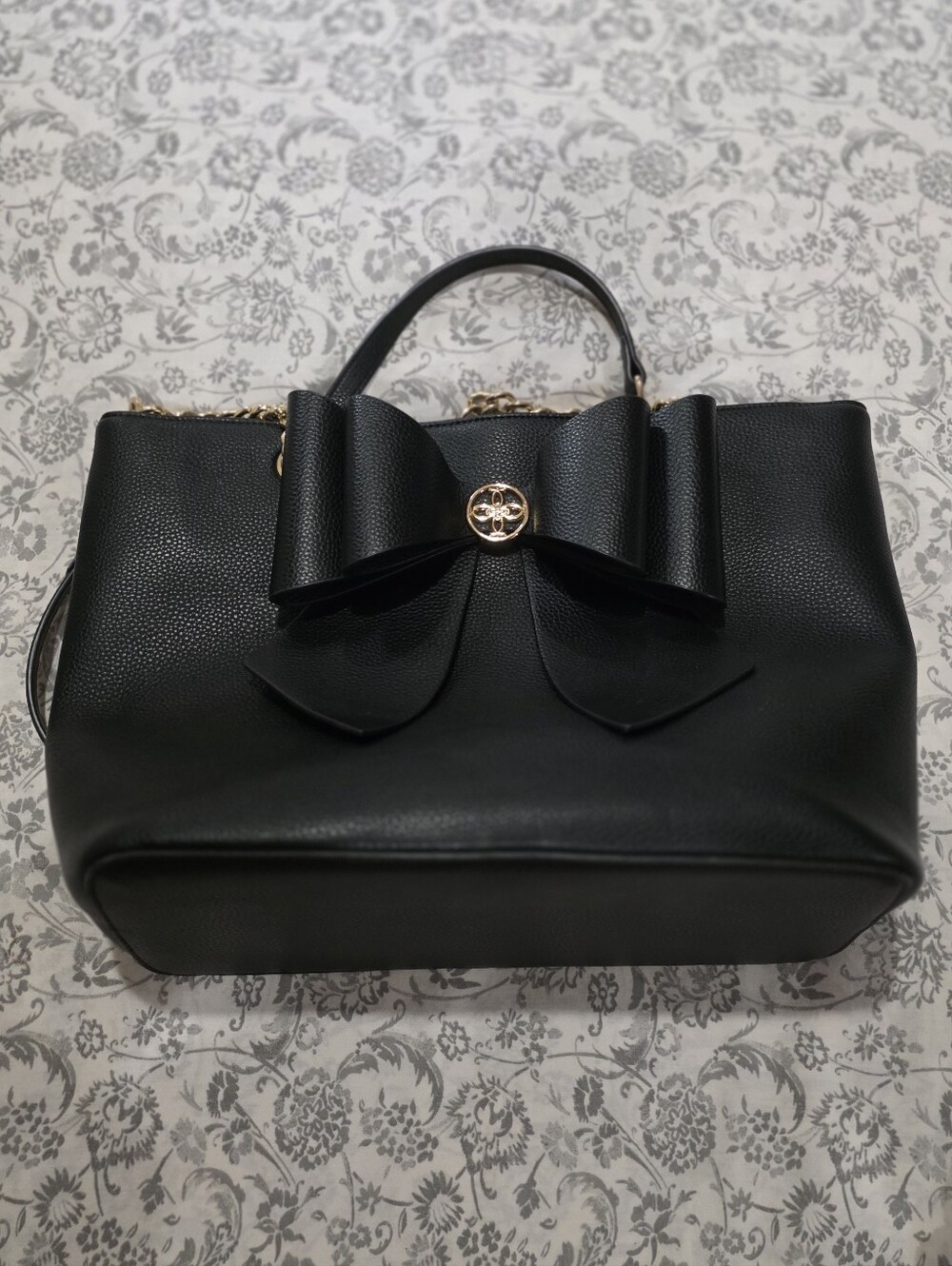 CROSSI Purse/Tote Purse with Gold Hardware - Picture 3 of 4